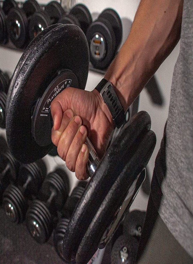 PlateMate The 1.25 Lb each R-3 Micro Loading Weight Plates (PAIR) (2.5 LBS SET or 5 LBS SET) Use with Metal, Rubber, Vinyl or Urethane Dumbbells - Image 5