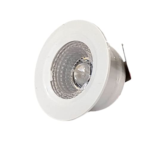D'Mak 1 Watt LED COB/Spot Light/Button Light Round Driver Included (Pink) - Pack of 2 - Image 3