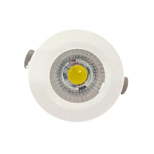 D'Mak 1 Watt LED COB/Spot Light/Button Light Round Driver Included (Pink) - Pack of 2 - Image 2