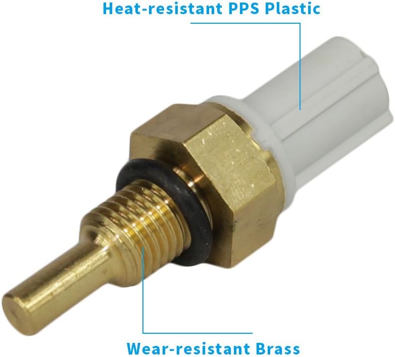 DOICOO 37870-PNA-003 37870-PLC-004 Coolant Temperature Sensor Fit for Honda Civic Element 2001-2011,Accord CR-V 2003-2007,Pilot RL TSX,37870PNA003 37870PLC004,2001-2005 2006 2007 2008 2009 2010 2011 - Image 2