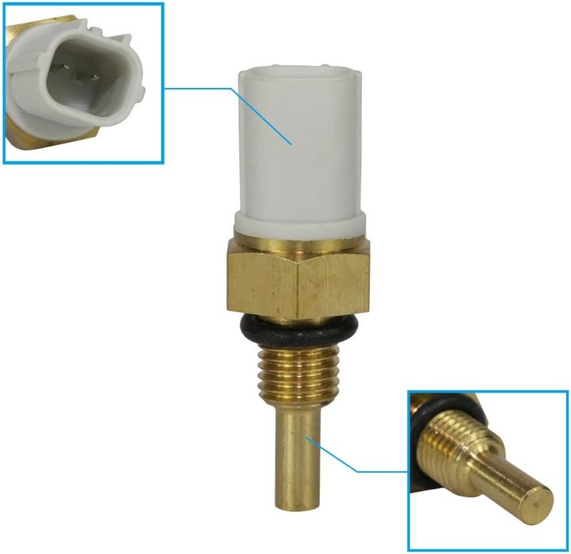 DOICOO 37870-PNA-003 37870-PLC-004 Coolant Temperature Sensor Fit for Honda Civic Element 2001-2011,Accord CR-V 2003-2007,Pilot RL TSX,37870PNA003 37870PLC004,2001-2005 2006 2007 2008 2009 2010 2011 - Image 3