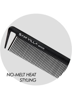 Sam Villa Sam Villa Signature Series Professional 8-Piece Cutting & Hair Parting Comb Set With Case  - Image 4