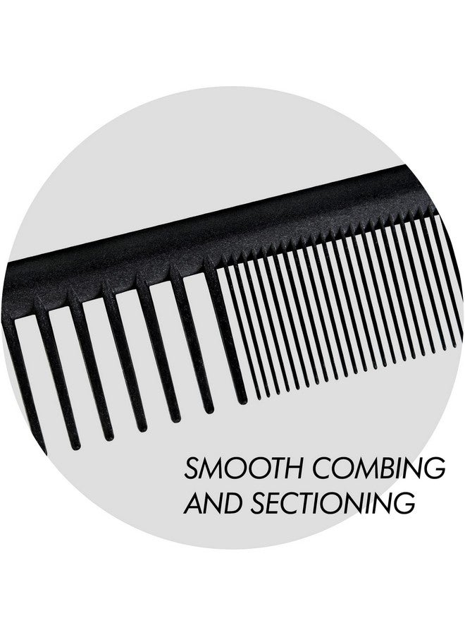 Sam Villa Signature Series Professional 8-Piece Cutting & Hair Parting Comb Set With Case - Image 5