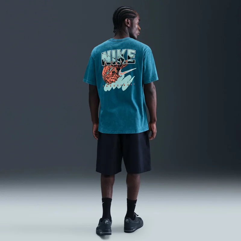 Nike Blue Men's Sportswear Max90 T-Shirt for Men | Best Price UAE