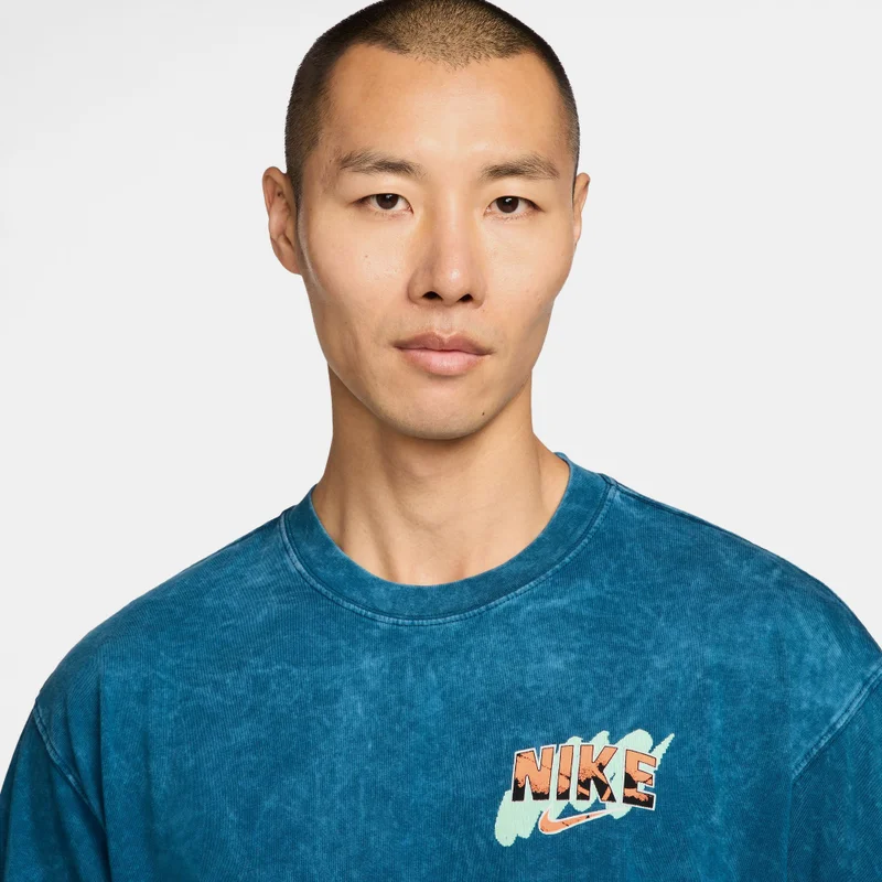 Nike Blue Men's Sportswear Max90 T-Shirt for Men | Best Price UAE