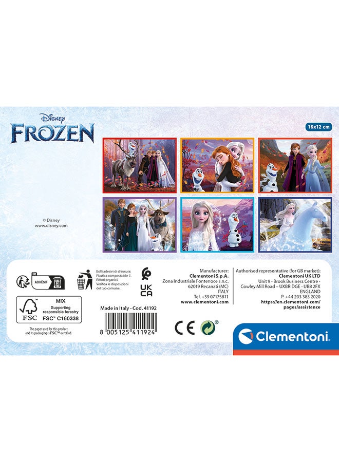 Clementoni Cubi 12 Puzzle – Disney Frozen 2024 | Kids Educational Cube Puzzle Elsa Anna Age 3+ - Image 2