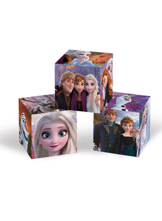 Clementoni Cubi 12 Puzzle – Disney Frozen 2024 | Kids Educational Cube Puzzle Elsa Anna Age 3+ - Image 3