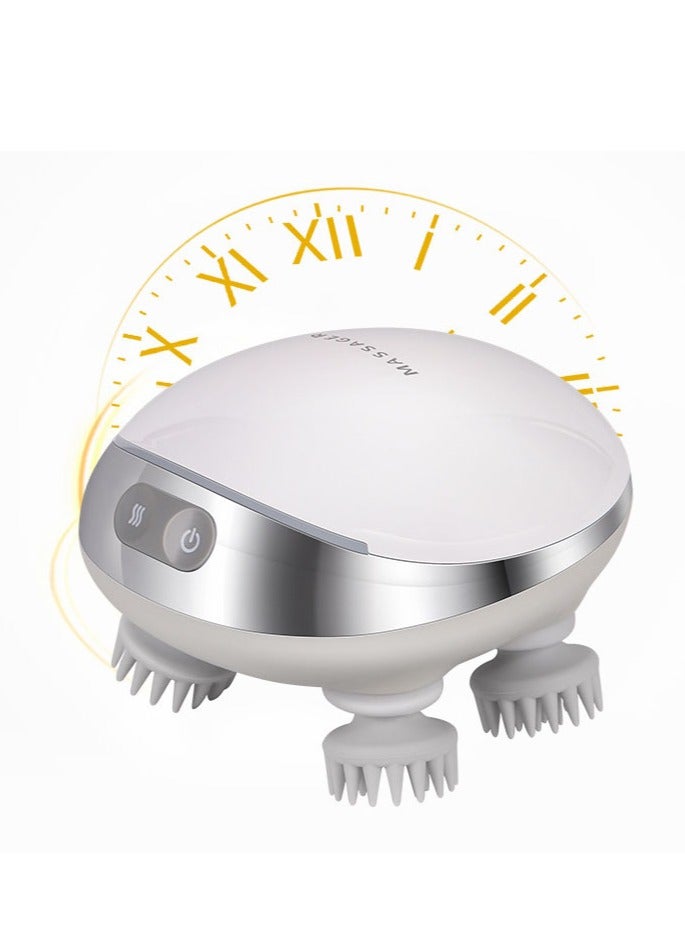 general Smart Scalp Massager: Scalp Head Massager with Red Light, Scalphero Smart Scalp Massager for Hair Growth, Portable Electric Head Massager for Stress Relief, Deeply Clean Scalp - Image 3