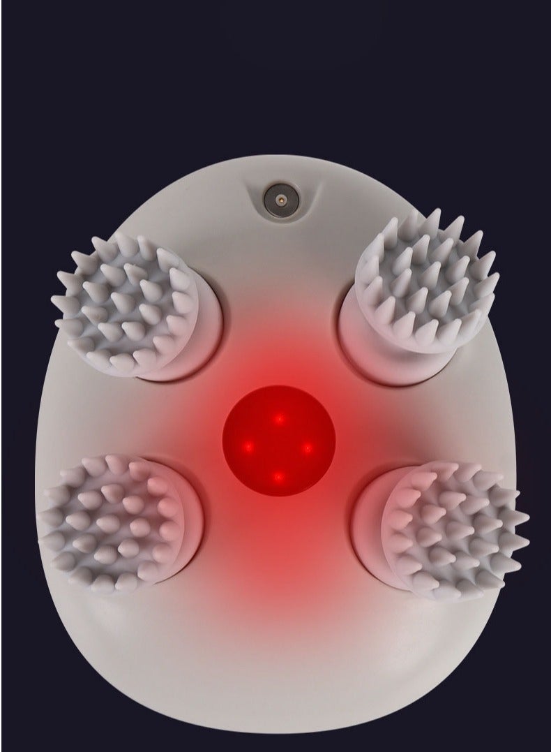 general Smart Scalp Massager: Scalp Head Massager with Red Light, Scalphero Smart Scalp Massager for Hair Growth, Portable Electric Head Massager for Stress Relief, Deeply Clean Scalp - Image 5