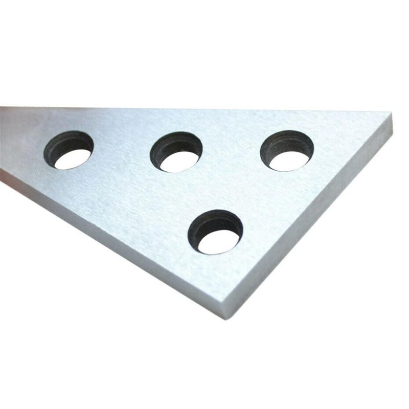 findmall 2 Pcs Precision Angle Block Set Triangle Angle Block for Machinist Tool Angle Gauge Block Lathes Milling Ground Gauge Angle Calibration Gage Inspection Block Set - Image 3