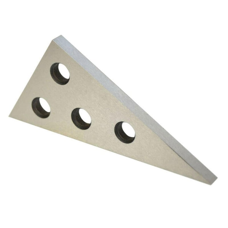 findmall 2 Pcs Precision Angle Block Set Triangle Angle Block for Machinist Tool Angle Gauge Block Lathes Milling Ground Gauge Angle Calibration Gage Inspection Block Set - Image 4