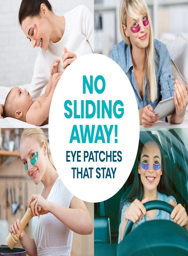 Stylia Collagen & Vitamin C Under Eye Patches for Puffy Eyes & Dark Circles - Depuffing, Hydrating & Firming Under Eye Mask with Hyaluronic Acid - Stocking Stuffers for Teen Girls, Vegan (6 Pairs - Image 5