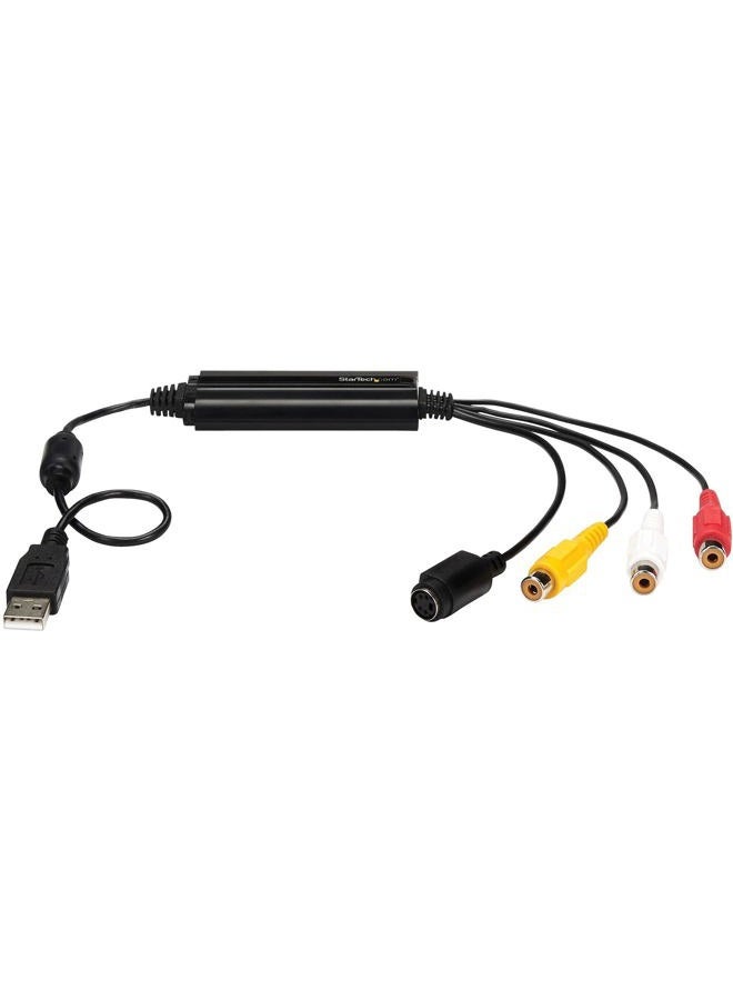 StarTech .com USB Video Grabber (USB 2.0 Video Adapter mit TWAIN Support, Analog auf Digital Konverter, Windows) - Image 2