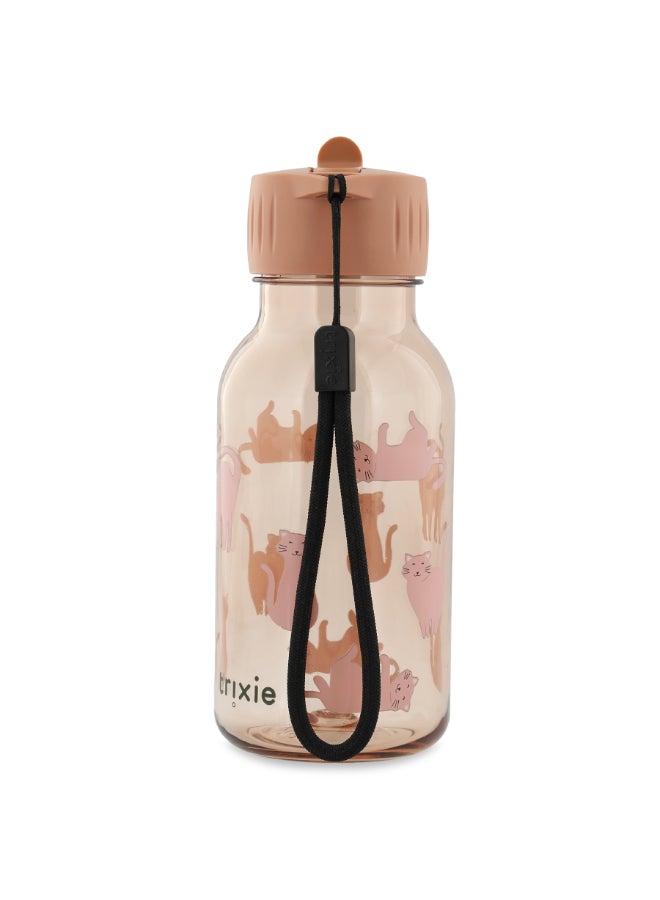 Trixie Tritan™ Water Bottle - 350ml - Charming Cat - Image 3