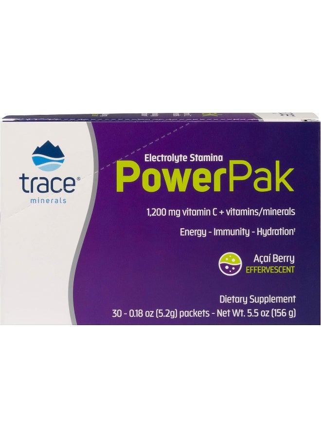 Trace Minerals Power Pak Acai Berry Dietary Supplement for Adults - Image 2