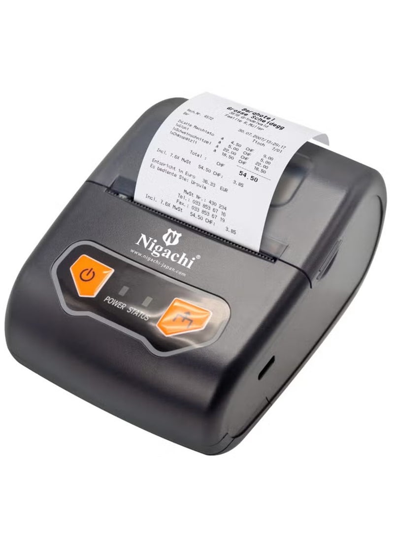 نيجاتشي نجاشي NC-BT102PMP موبايل  برنتر 2 إنش - Image 1