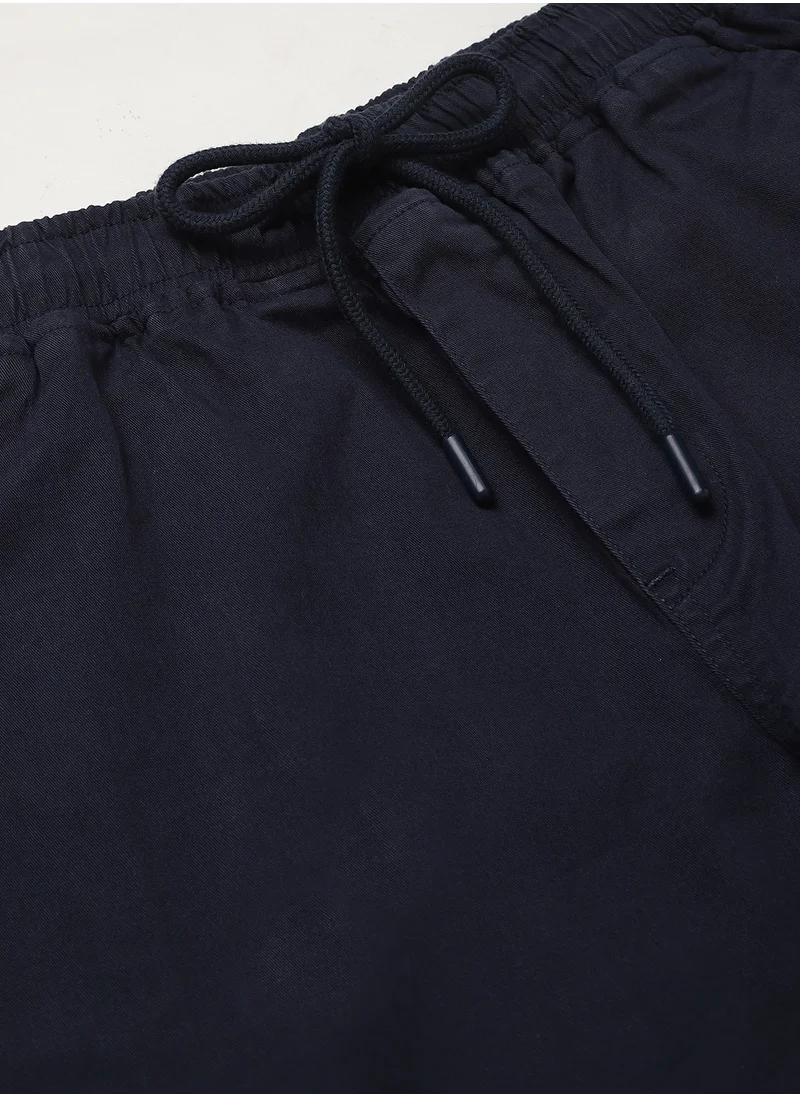 Dennis Lingo Men's Navy Tapered Fit Cargo Joggers