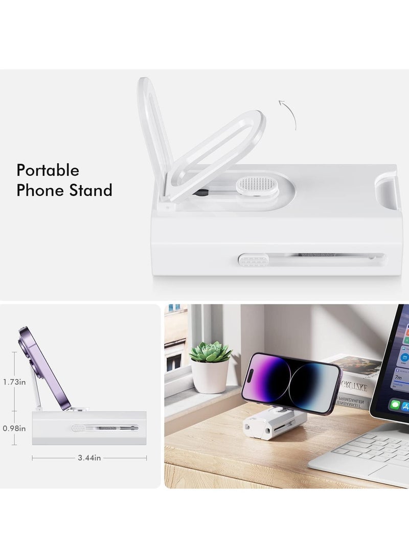 8 in 1 Keyboard Cleaning kit, Cleaner for Airpods, Earbuds, Headset, Laptop Cleaner with Brush Portable Electronics Keyboard Cleaning Tools, Cleaner Keycap Puller Kit (White)  - Image 5