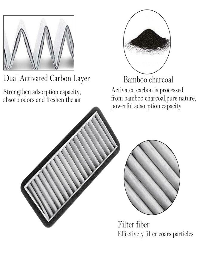 Wocch Tesla Model 3 Air Intake Filter Activated Carbon A/C Internal Filter Element - Image 3