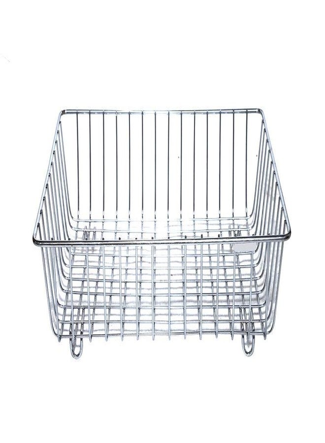 2heet HEET Plateform Basket Utensils Drainer Stainless Steel Dish Drainer Basket for Kitchen/Dish Drying Stand/Plate Rack - Image 2