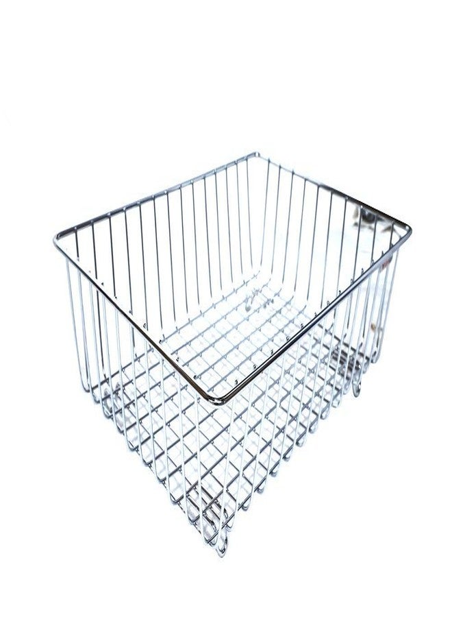 2heet HEET Plateform Basket Utensils Drainer Stainless Steel Dish Drainer Basket for Kitchen/Dish Drying Stand/Plate Rack - Image 3