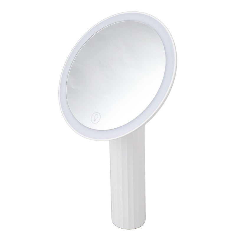مرآة مكياج بمصابيح LED: تصميم محمول يدوياً - مرآة واسعة التسعير قابلة لتعديل السطوع للسفر، وتجديد المكياج اليومي، وكمهدية للنساء - Image 4