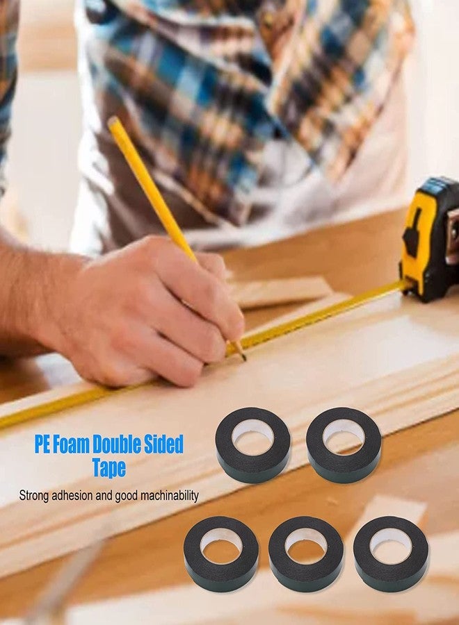 Bapna Double Sided Foam Tape, (Black, 24 mm x 8 meters) - Image 4