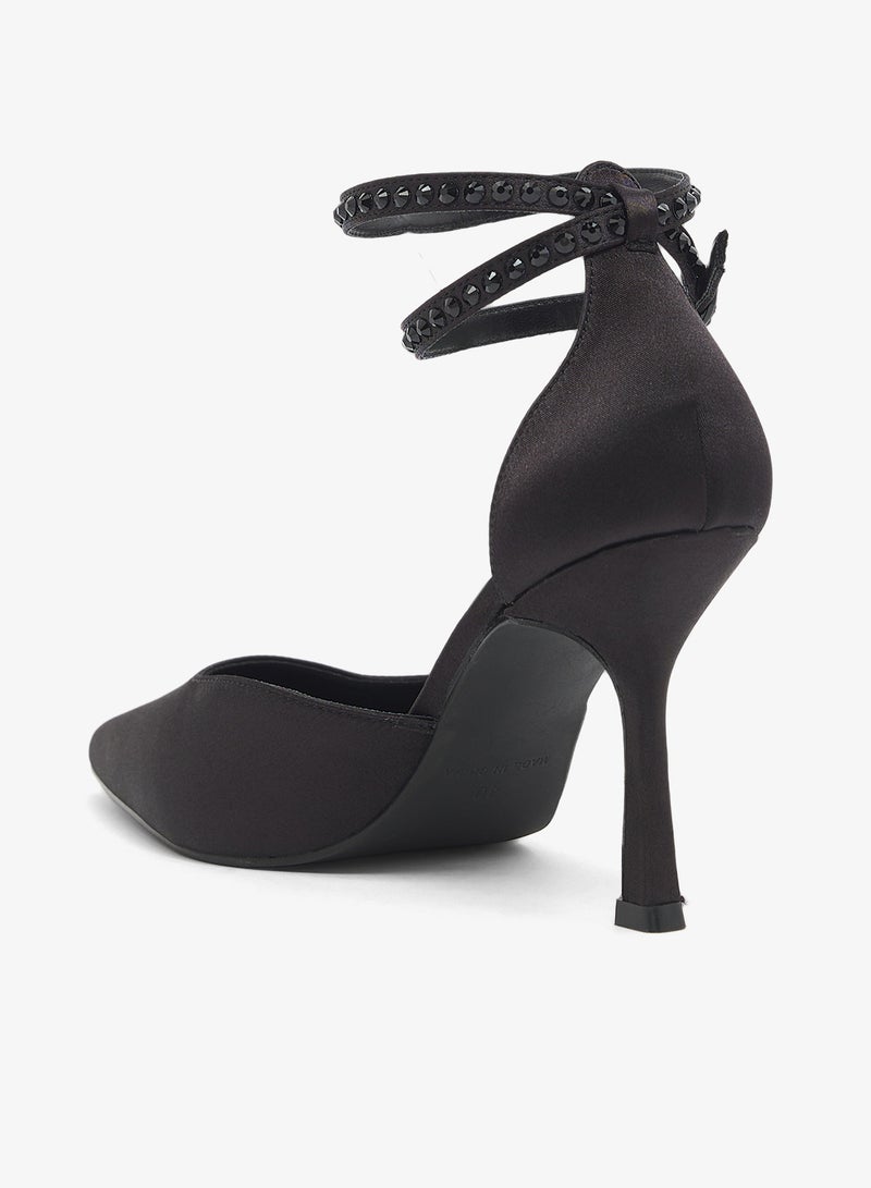 ريد أحذية كعب عالي بحزام للكاحل - Image 3