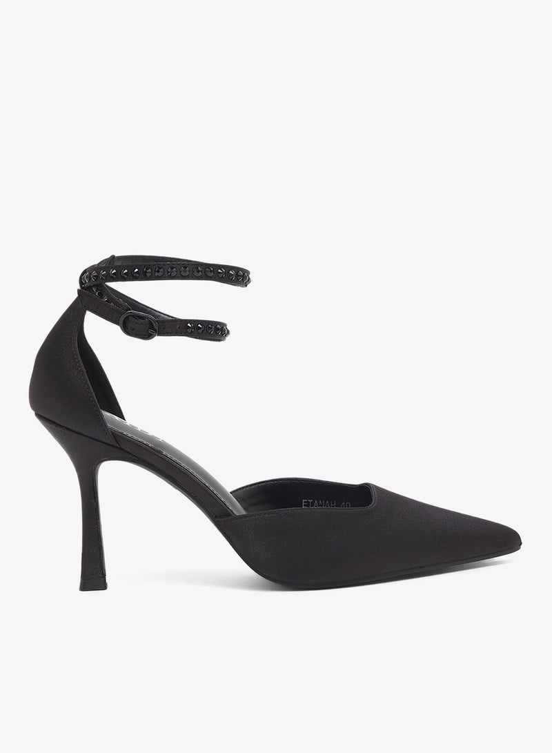 ريد أحذية كعب عالي بحزام للكاحل - Image 1