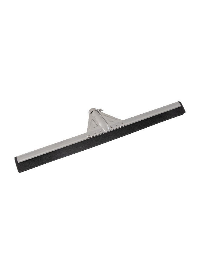 Restaurantware RW Clean 21.5 Inch Floor Squeegee, 1 Heavy-Duty Squeegee Head Replacement - Handle Sold Separately, Large, Stainless Steel Garage Squeegee, Foam Blade, For All Types Of Floors  - Image 2