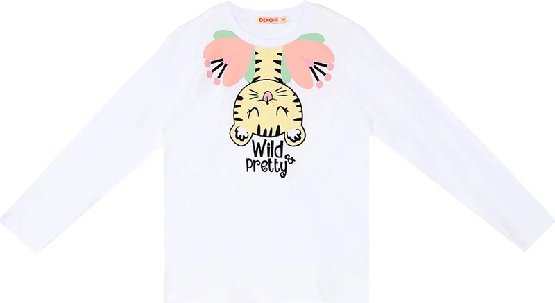 Denokids Fancy Leo Girl T-Shirt Tights Set