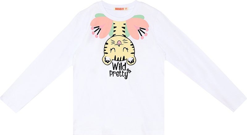 Denokids Fancy Leo Girl T-Shirt Tights Set  - Image 4