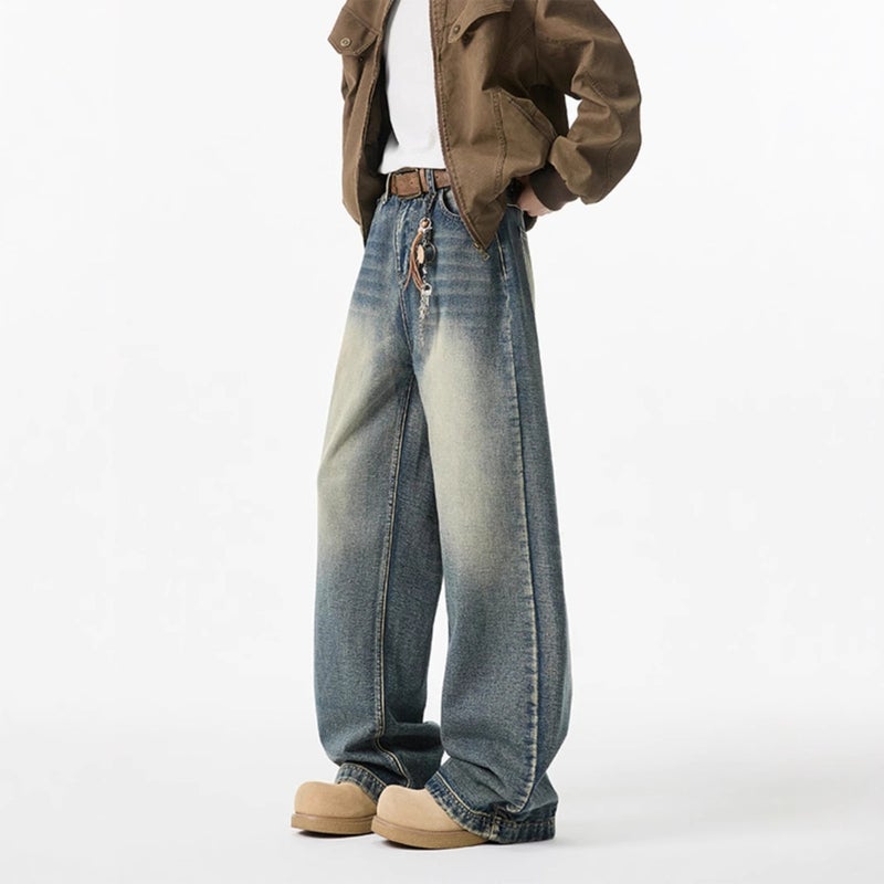 Unisex Casual Daily Denim Jeans - Image 5