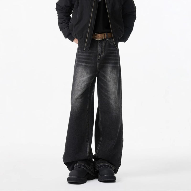 Unisex Casual Daily Denim Jeans - Image 2