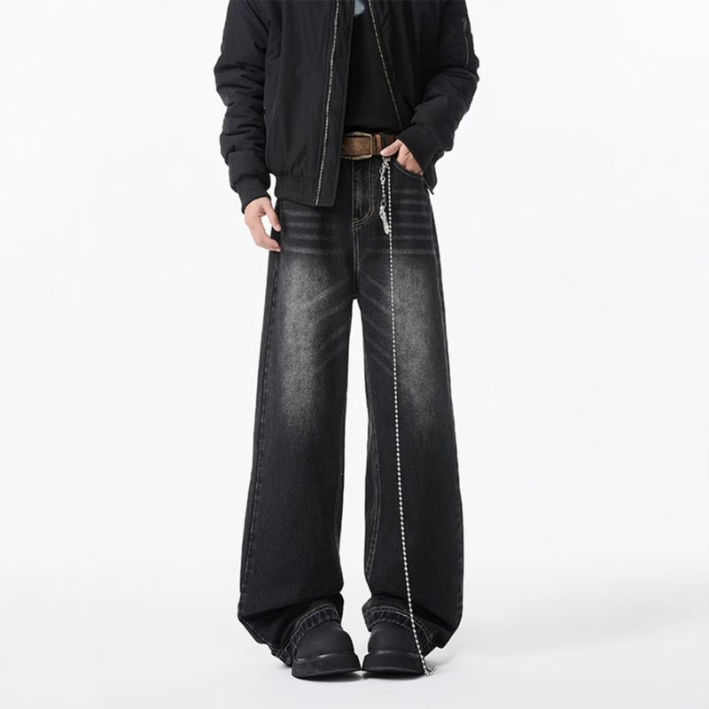Unisex Casual Daily Denim Jeans - Image 4