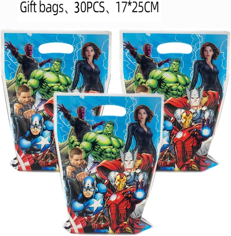 Losede 30pcs Birthday Party Gift Bags Candy Bags Goody Bags,Birthday Party Supplies Decorations - Image 2