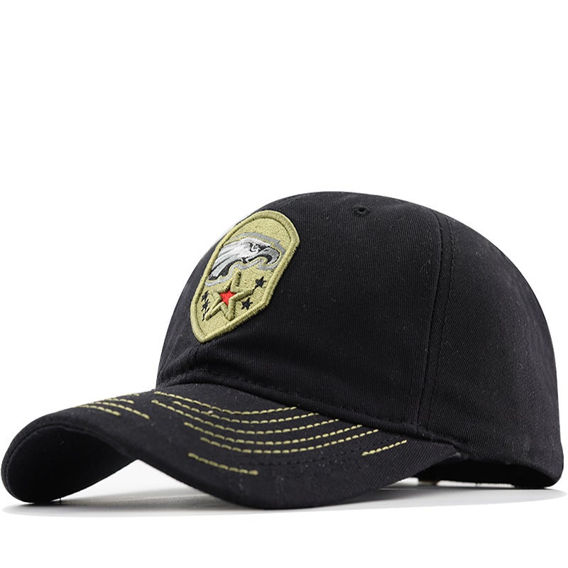 Baseball Cap Outdoor Five-pointed Star Men Spring Autumn Hunting Fishing Hat - Image 4