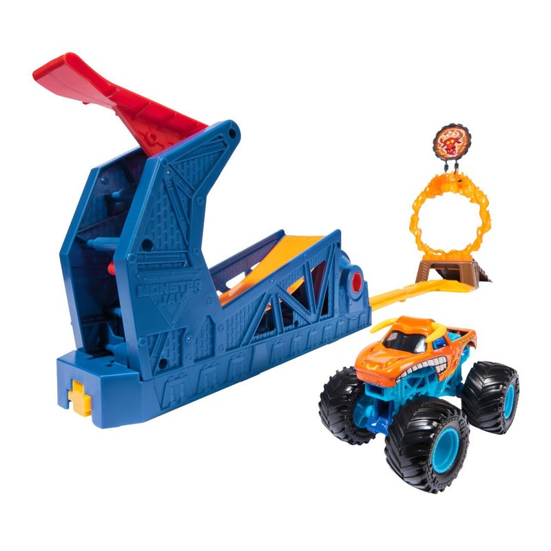 Monster Jam مجموعة اللعب قفزة طويلة مونستر جام إيل تورو لوكو (1:64) - Image 2