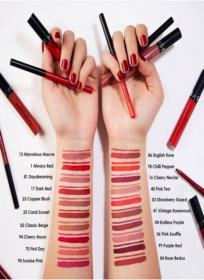 SEPHORA - SEPHORA COLLECTION Lip Stain Liner –  25 Coral Sunset | Long-Lasting, High-Pigment Lip Liner for Precise Definition & All-Day Wear - Image 1