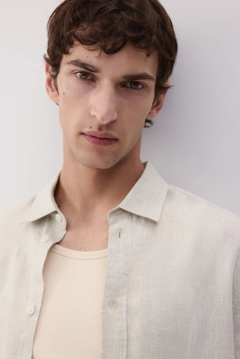 H&M Regular Fit Linen shirt