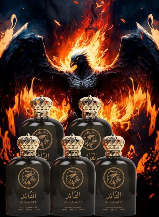 الفخر 5 قطع عطر القائد 100مل - Image 1