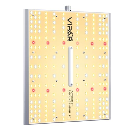 VIPARSPECTRA XS1000 Led Grow Light Compatible with Samsung LM301H High PPFD, Dimmable High Efficiency Grow Lights for Indoor Plants, Full Spectrum Daisy Chain Plant Light for 2x2/ 3x3 Grow Tent - Image 1