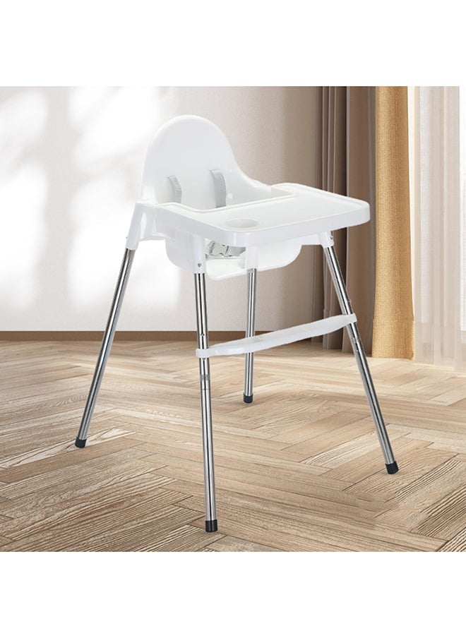 SKY-TOUCH 2-In-1 Baby High Chair With Removable Tray, Adjustable Height, 3 Point Safety Belt, 6 Months To 3 Years  - Image 1