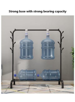 Reko Durable Clothes Rail Clothes Rack with Clothes Rail and Storage Compartment Freestanding Hanger  - Image 2
