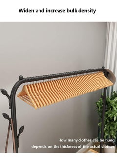 Reko Durable Clothes Rail Clothes Rack with Clothes Rail and Storage Compartment Freestanding Hanger  - Image 3