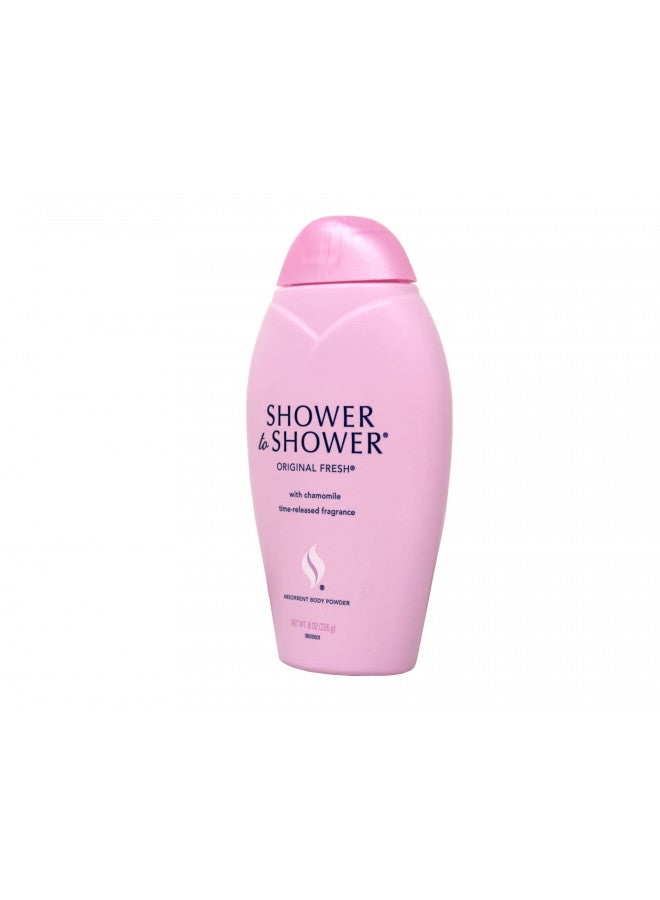 Shower to Shower Original Fresh 8 Oz (3 Pack) - Image 5