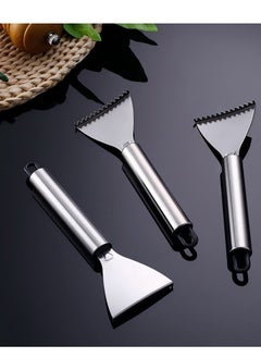 Beautiful Stainless Steel Fish Scale Planing Tool, Kitchen And Household Fish Scale Scraper  - Image 3