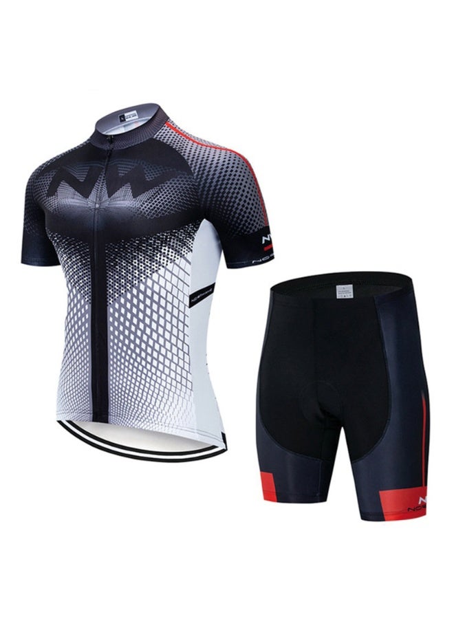 KUYING Summer Short Sleeved Cycling Suit Set  - Image 1