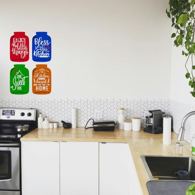 PNF Poster And Frames KITCHEN is the heart of home Wall art & Door Hanging Frame For Kitchen, Dining, restaurants Decor | Walland home Decor for Living Room | Room Decor Wall Decor Items For Bedroom | decoration (Wooden, 11x9 Inch,brown) 80-5 - Image 2