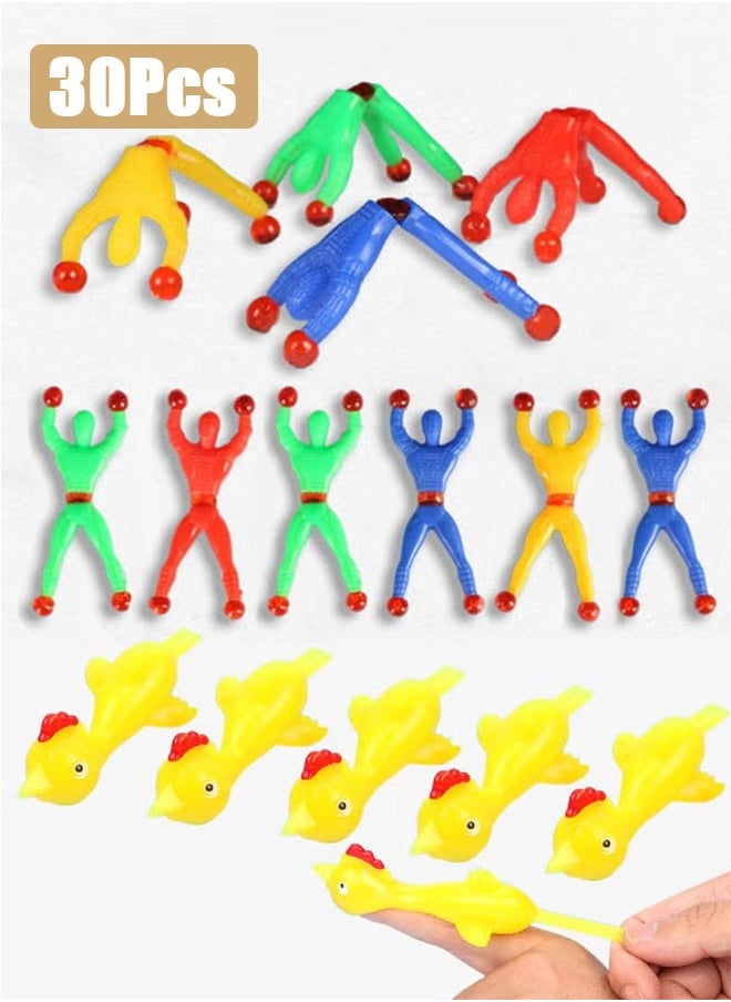 GMORO 30Pcs Wall Climbers Toys Stress Relief Toys  - Image 1
